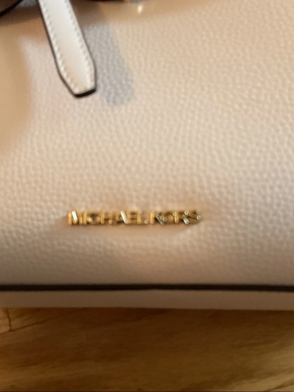 Michael Kors Blush Pink Leather Crossbody Satchel